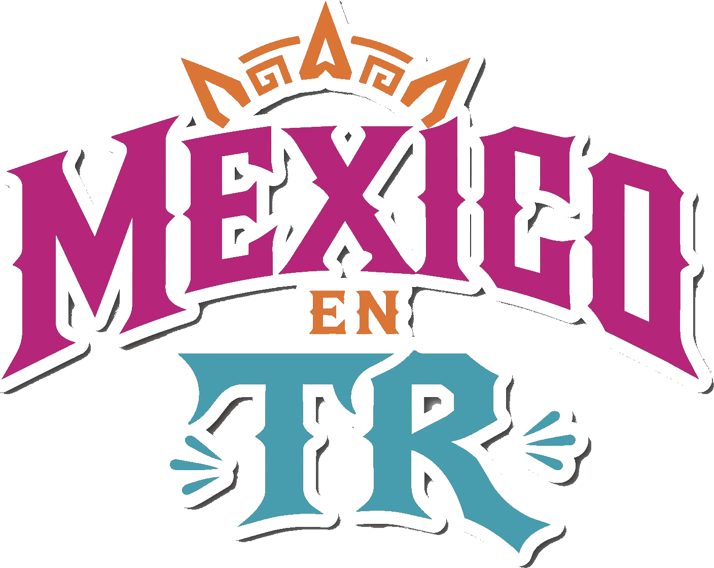 México en TR logotipo